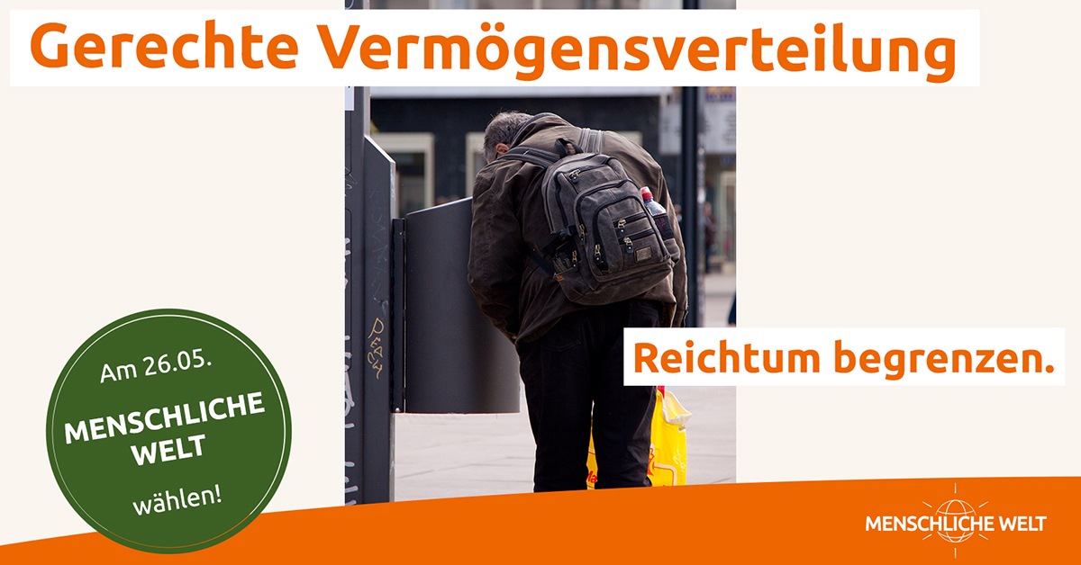 Menschliche Politik: Reichtum des Universums gerecht verteilen ...