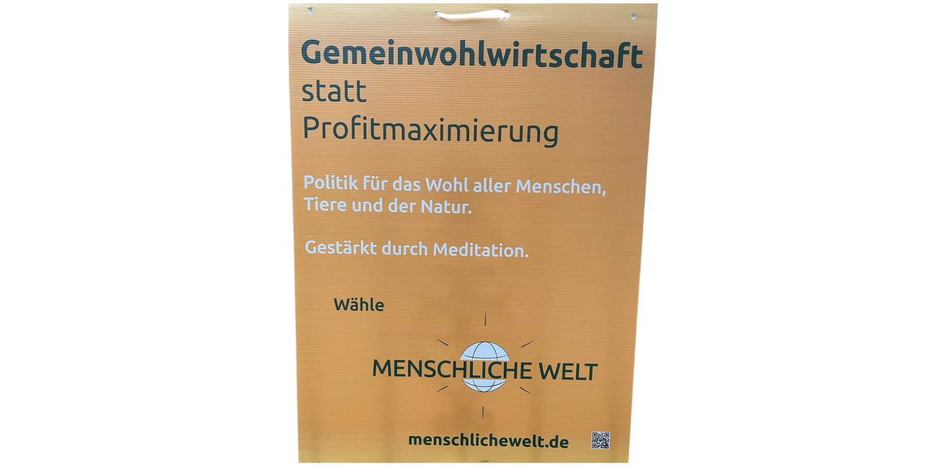 Gemeinwohlwirtschaft Plakat